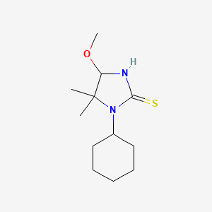 1-Cyclohexyl-4-methoxy-5,5-dimethylimidazolidine-2-thione