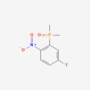 (5-Fluoro-2-nitrophenyl)dimethylphosphine oxide