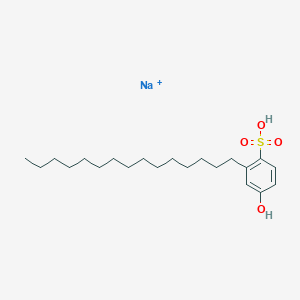 4-Hydroxy-2-pentadecyl-benzenesulfonic acid