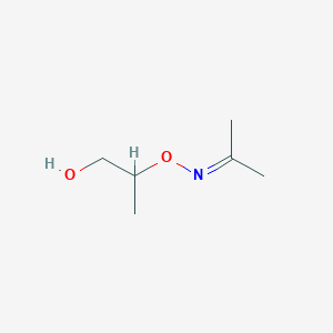 2-[(Propan-2-ylideneamino)oxy]propan-1-ol