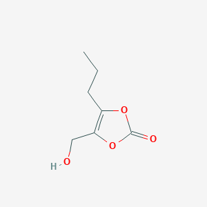 4-(Hydroxymethyl)-5-propyl-1,3-dioxol-2-one