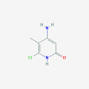 4-Amino-6-chloro-5-methylpyridin-2-ol