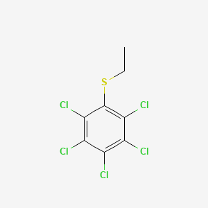 1,2,3,4,5-Pentachloro-6-ethylsulfanylbenzene