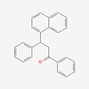 3-(Naphthalen-1-yl)-1,3-diphenylpropan-1-one