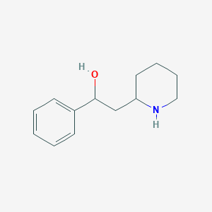 1-Phenyl-2-piperidin-2-ylethanol