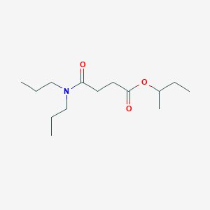 Butan-2-yl 4-(dipropylamino)-4-oxobutanoate