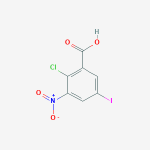 2-Chloro-5-iodo-3-nitrobenzoic acid