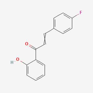 molecular formula C15H11FO2 B14005099 4-Fluoro-2'-hydroxychalcone 