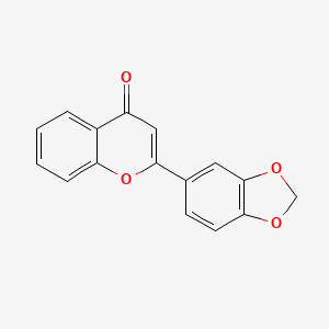 2-(1,3-benzodioxol-5-yl)-4H-chromen-4-one