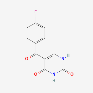 5-(4-Fluorobenzoyl)pyrimidine-2,4(1h,3h)-dione