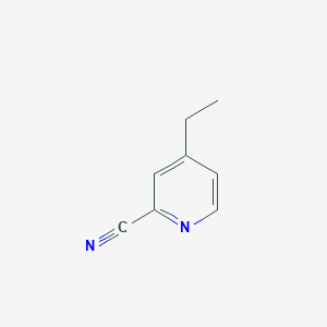 molecular formula C8H8N2 B140052 4-Ethylpyridine-2-carbonitrile CAS No. 92486-38-9