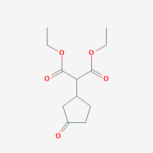 Diethyl 2-(3-oxocyclopentyl)propanedioate