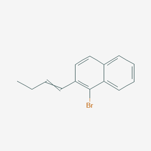 1-Bromo-2-but-1-en-1-ylnaphthalene