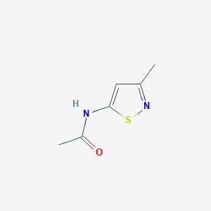 molecular formula C6H8N2OS B14005247 Acetamide,n-(3-methyl-5-isothiazolyl)- CAS No. 67209-08-9