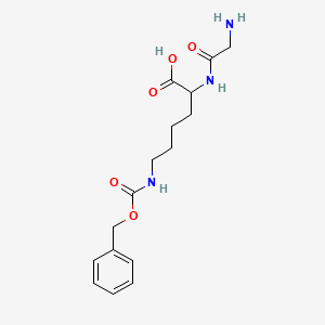 Glycyl-N~6~-[(benzyloxy)carbonyl]lysine