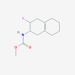 methyl N-(3-iodo-1,2,3,4,5,6,7,8-octahydronaphthalen-2-yl)carbamate