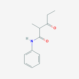 2-methyl-3-oxo-N-phenyl-pentanamide