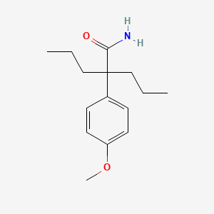 2-(4-Methoxyphenyl)-2-propylpentanamide