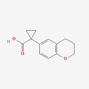 1-(Chroman-6-YL)cyclopropane-1-carboxylic acid