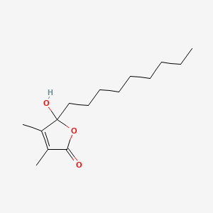 5-Hydroxy-3,4-dimethyl-5-nonylfuran-2(5H)-one