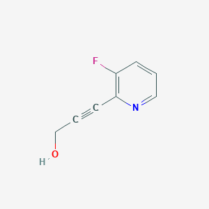 3-(3-Fluoropyridin-2-yl)prop-2-yn-1-ol