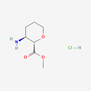 Methyl (2S,3S)-3-aminotetrahydropyran-2-carboxylate hydrochloride