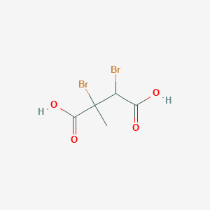 2,3-Dibromo-2-methylbutanedioic acid