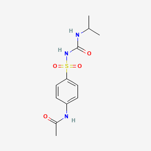 n-{4-[(Propan-2-ylcarbamoyl)sulfamoyl]phenyl}acetamide