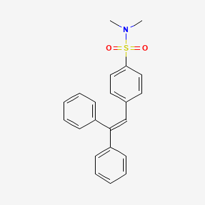 4-(2,2-Diphenylethenyl)-n,n-dimethylbenzenesulfonamide