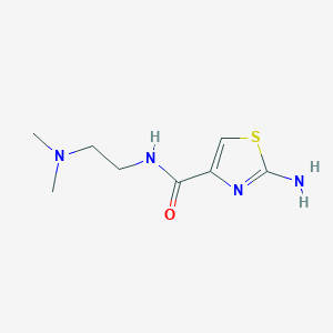 2-Amino-N-[2-(dimethylamino)ethyl]-1,3-thiazole-4-carboxamide