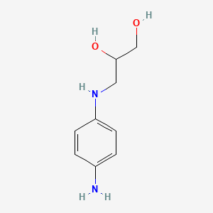 1,2-Propanediol, 3-[(4-aminophenyl)amino]-