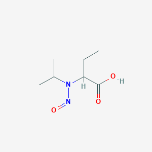 Butanoic acid, 2-[(1-methylethyl)nitrosoamino]-