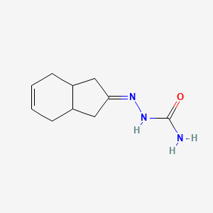 2-(1,3,3a,4,7,7a-Hexahydro-2h-inden-2-ylidene)hydrazinecarboxamide