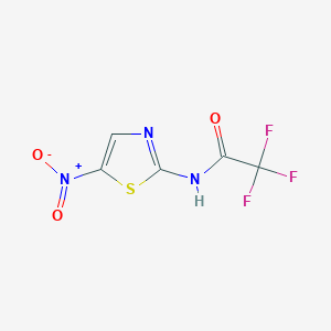 2,2,2-trifluoro-N-(5-nitro-1,3-thiazol-2-yl)acetamide