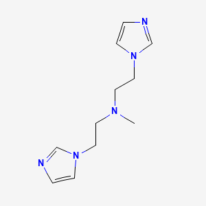 2-(1h-Imidazol-1-yl)-n-[2-(1h-imidazol-1-yl)ethyl]-n-methylethanamine