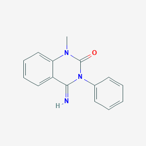 (4e)-4-Imino-1-methyl-3-phenyl-3,4-dihydroquinazolin-2(1h)-one