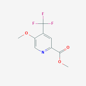 Methyl 5-methoxy-4-(trifluoromethyl)picolinate