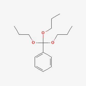 molecular formula C16H26O3 B14005907 (Tripropoxymethyl)benzene CAS No. 6946-85-6