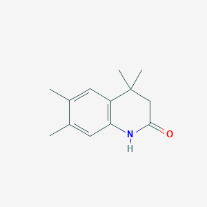 4,4,6,7-Tetramethyl-1,3-dihydroquinolin-2-one