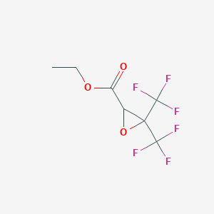 Ethyl 3,3-bis(trifluoromethyl)oxirane-2-carboxylate