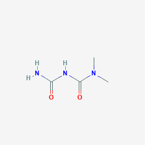 molecular formula C4H9N3O2 B14006014 3-Carbamoyl-1,1-dimethyl-urea CAS No. 7710-35-2