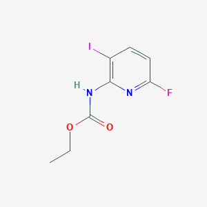 Ethyl (6-fluoro-3-iodopyridin-2-yl)carbamate
