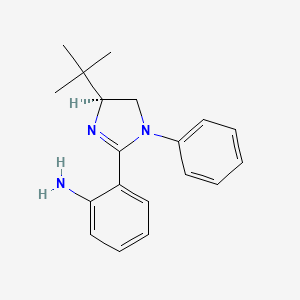 (S)-2-(4-(tert-Butyl)-1-phenyl-4,5-dihydro-1H-imidazol-2-yl)aniline