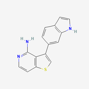 3-(1h-Indol-6-yl)thieno[3,2-c]pyridin-4-amine