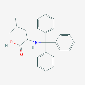 molecular formula C25H27NO2 B14006059 N-tritylleucine CAS No. 32225-38-0