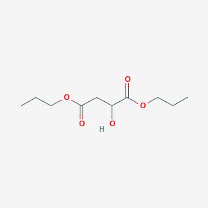 molecular formula C10H18O5 B14006068 Dipropyl malate CAS No. 6947-10-0