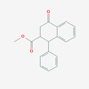 methyl 4-oxo-1-phenyl-2,3-dihydro-1H-naphthalene-2-carboxylate