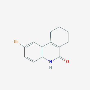 2-bromo-7,8,9,10-tetrahydro-5H-phenanthridin-6-one