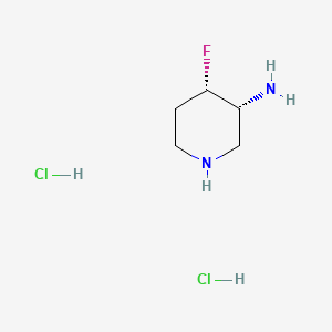 (3R,4S)-4-Fluoropiperidin-3-amine dihydrochloride