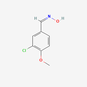 (NZ)-N-[(3-chloro-4-methoxyphenyl)methylidene]hydroxylamine